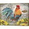 Ironwork Rooster 2 by Jean Plout 15" x 12" Canvas Wall Art (Set of 2)